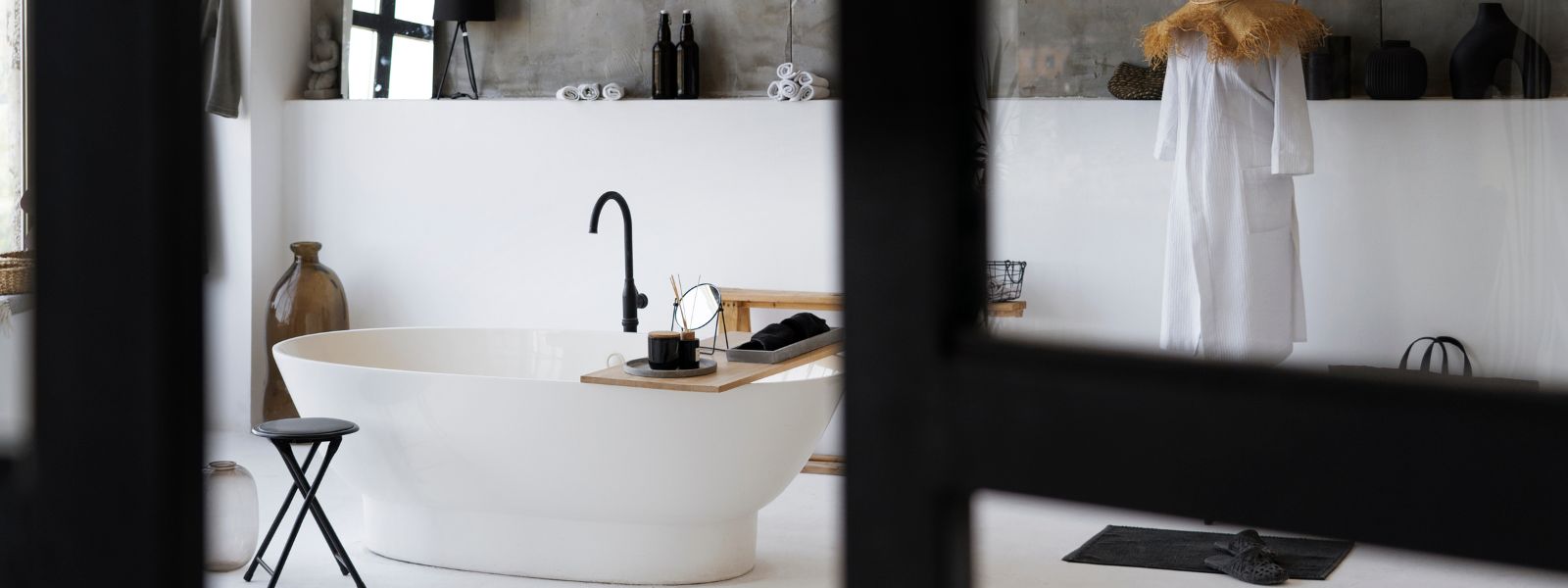 Espacio baño minimalista