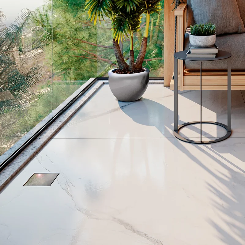 Rallo Linear Elleve Ambientado en Ducha