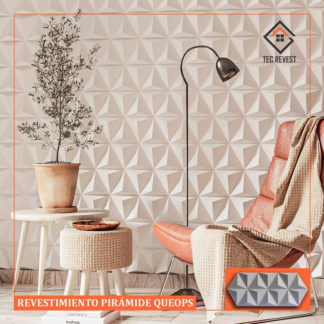 Revestimiento Pirámide Queops 3D TecRevestPY